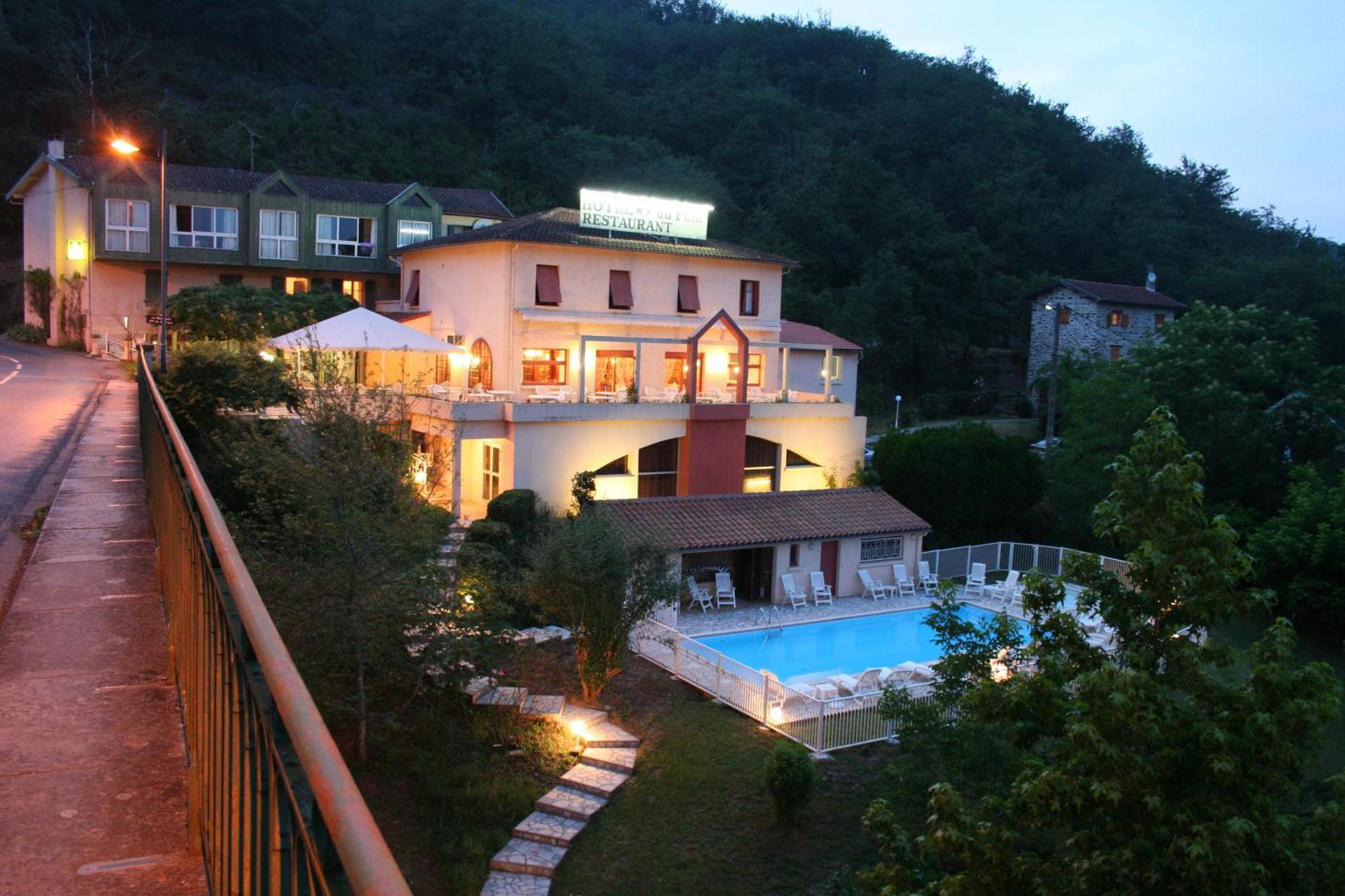 Logis Hotel Restaurant Du Pont Ambialet Εξωτερικό φωτογραφία